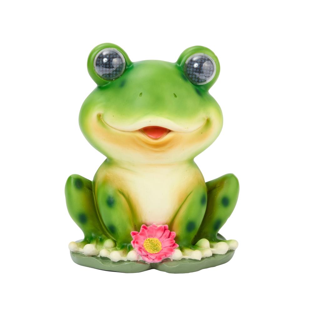 Solarlicht Zwinkernder Frosch 25 cm